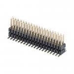 1.27mm Dual Plastic 2 - 100 Pin Header Connector H2.5mm DIP SMT Type PCB for sale