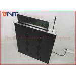 Slim Conference Tabletop LCD / LED Monitor Motorized Lift With Microphone