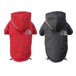 Winter Pet Clothes Warm Hooded Waterproof Thicken Fur Dog Jacket Coat for sale