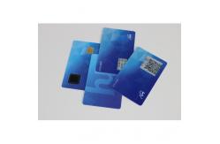 China Multi Security Confirmation Bluetooth Wallet Card ISO7816 F05 F08 Chip supplier