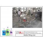 High Auto Shampoo Filling Line , Hand Wash Viscous Liquid Filling Machine