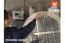 China ASTM A182 F304 / 304L / SUS304 Stainless Steel Heat Exchanger Tubesheet supplier