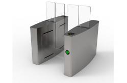 China Full Height Sliding Turnstile Gate Intelligent RFID Card Reader Entrance Quick Pass supplier