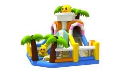 China Commercial Inflatable Slide Duck Combo House Inflatables Castle Bouncy Jumping Bouncer supplier