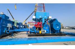 China F1600 Model Mud Pump Unit With Motor Drive 3000 Psi Rated Pressure supplier