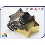 Star Designed 300g Folding Gold Card Carton Boxes Customized Logo Matte Varnishing