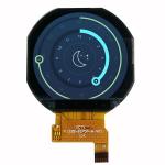 Small Circular LCD Display , Round LCD Module Spi MCU Interface 1.22 Inch for sale