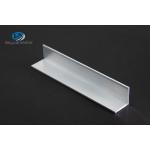 6063 Aluminum Angle Profiles 2.5m Length Matt Silver Mill Finish