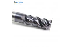 China 1/2 In Square End Mill 4 Flutes Cutting Tool supplier
