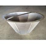 Customized Triangle Wedge Wire Centrifugal Partition Basket For Industrial Filtration