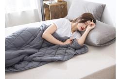 China Customized Size 15 Lbs OEM Gravity Weighted Blanket supplier