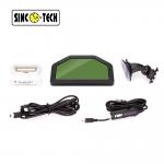 DO903 Boost Turbo Gauge 6.5 OBDII With Bluetooth Multimeter Race Car Dashboard for sale