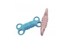 China Silicone Rubber Bone Tooth Anti Bite Chew Toy Puppy Tooth Training supplier