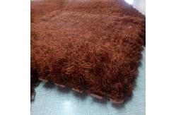 China Eva Back Cheery Interlocking Polyester Area Rugs 9pcs per set supplier