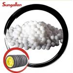 Sungallon TPR Plastic Material TPE Elastomer Material Granules Durable Rubber Toy Tire Injection Molding Grade for sale