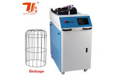 China 2Kw Automatic 1kw Handheld Laser Welding Machine For Tube Making Line supplier
