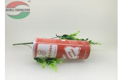 China Custom Printing Food Powder Paper Tube Packing with Aluminum Pull Tab Lid supplier