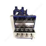 220v Cloth Bath Strip Knitting Machine  Vertical Steel Wire Sponge Rub Machine Steel Wire Sponge Scrubber Machine for sale