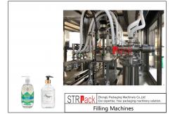 China Automatic Chemical Liquid Piston Filling Machine For Soap Foaming Detergent supplier