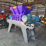 Car Seat Shredder Industrial Double Shaft Shredder Waste Wood Plastic Metal Crusher Machine for sale