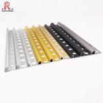 0.5mm Aluminum Tile Trim , T3 Temper Round Edge Metal Tile Trim for sale