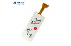 China Polyester PET Membrane Switch , Tactile Membrane Switch With Flexible Circuit supplier