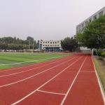 Antimicrobial All Weather Track Surface Mixed Basketball Court for sale