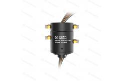 China 2 Passages Pneumatic Rotary Joint Union 18 Circuits 2A Compact Design supplier
