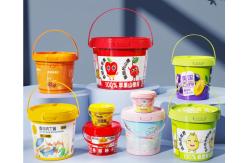 China Reusable Food Grade Buckets With Dishwasher Safe And Stackable Features supplier