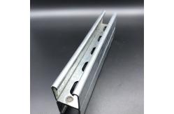 China Back to Back 41x123 C Channel Electrical Galvanized Slotted Unistrut Channel supplier