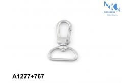 China Customized Size Bag Snap Hook Zinc Alloy With Long Lasting Plating supplier