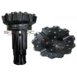 Mining DTH Drill Bit Black Color Full Size With Shank SD Series for sale