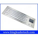 Dust-Proof Illuminated Metal Keyboard Silver With 65 LED Individually-Lit Keys