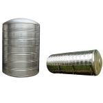 Beverage Stainless Steel Water Tank , Heating Insulated Cylindrical Water Tank for sale