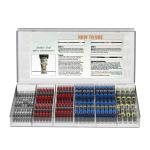 Insulated Electrical Heat Shrink Terminals Connectors Durable Multipurpose 200pcs for sale