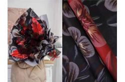 China Printed Luxurious Style Florist Wrapping Paper 60cmX50cm Flower Wrapping supplier