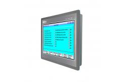 China Integrated DC24V Touch Screen PLC Controller 8 Channels High Speed Pulse supplier
