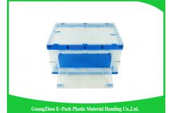 China Stackable Collapsible Plastic Containers Convenience Transport 600 * 400 * 88mm supplier
