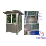 Steel Security Guard House Portable Building Post Prefab Home Antisepsis Spraying Treatment for sale