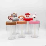 Creative Reusable Straw Water Bottle for sale