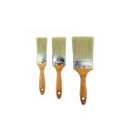 White Bristle Bulk Commercial Paint Brushes For Woodstain for sale