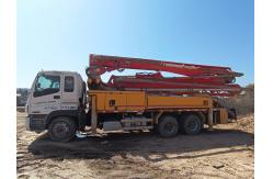China Putzmeister 38m Concrete Pump Truck with Second Hand Placing Boom and Beton Pumper supplier