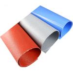 1MM Heavy Coated Silicone Rubber Impregnated Fiberglass Thermal Fabric Cloth for sale