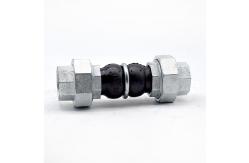 China 10.0Mpa Screw rubber joint Double Sphere EPDM Threaded Expansion Joint supplier