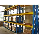 Blue / Orange Multi Level Heavy Duty Pallet Racking With Cold Rolling Steel for sale