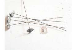 China 14GaX250mm Stainless Insulation Anchor Pins With Hooks For Insulation Blankets supplier