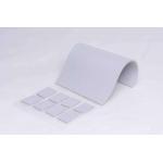 Waterproof White Transparent Silicone Sheet With Decorative Honeycomb Design