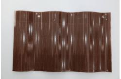 China 50 Watt Curved Solar Roof Tiles Photovoltaic Solar Module Tiles High Efficiency supplier
