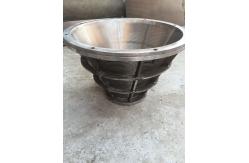 China Customized Thickness Square Hole Centrifuge Basket with Galvanized Surface Treatment supplier