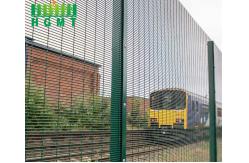 China High Security Dense Mesh 358 Anti Climb Fence Panels supplier